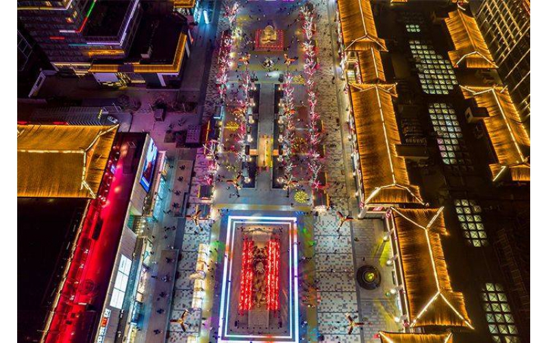 個性化商業(yè)街亮化方案究竟有多驚艷？